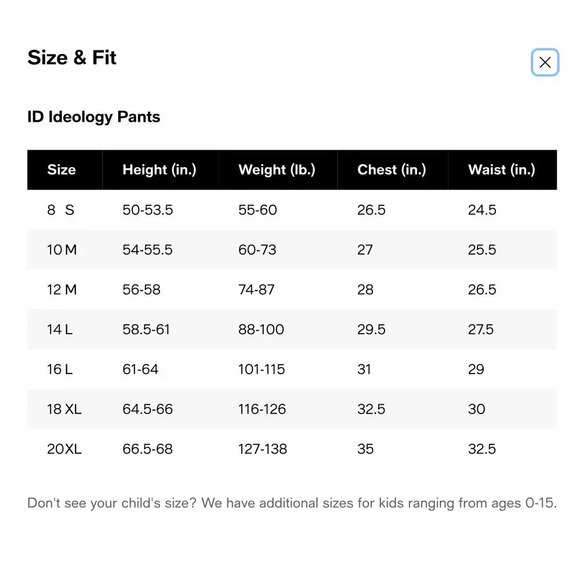 Ideology NWT Performance Jogger Boys Various - Picture 11 of 11